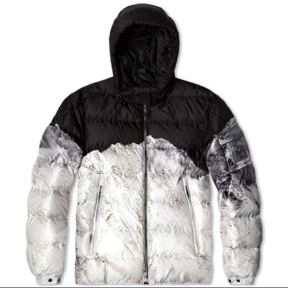 MONCLER  x Dan Holdsworth Blackout Collection Puffer Down Jacket